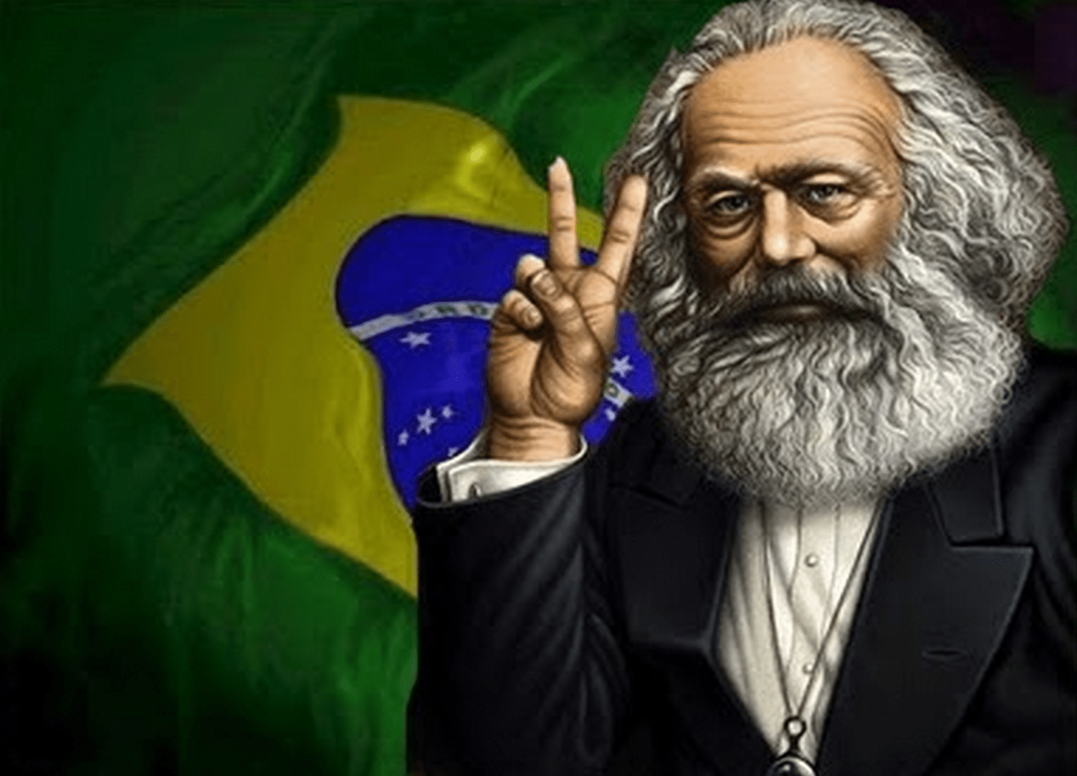 marx, bandeira do brasil, 1