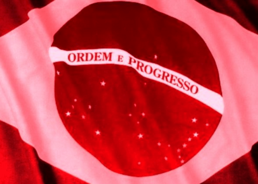 bandeira, brasil, vermelha