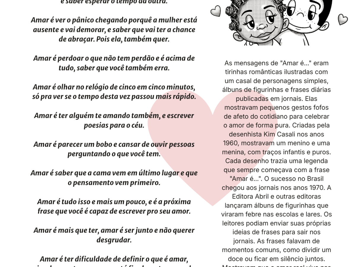 🔔 Amar é